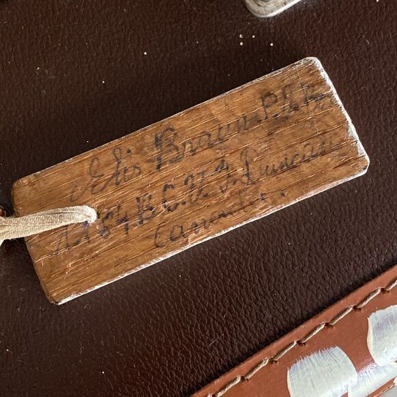 Vintage Hand Painted “Teddy Bear Collector” Large Suitcase - Picture 12 of 15